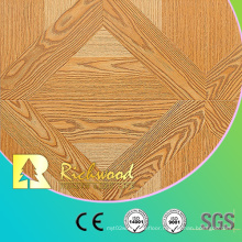 12.3mm AC4 Embossed Oak Sound Absorbing Parquet Wooden Laminated Flooring